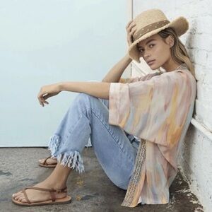 CHARLIE B Multicolour Kimono Cardigan